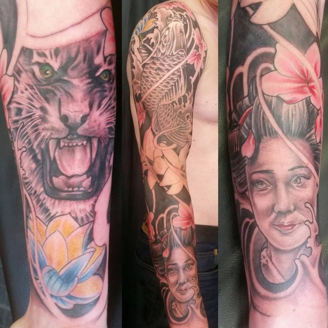 Geisha tattoos