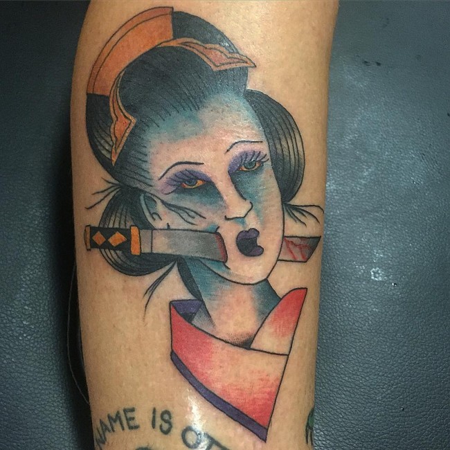 Geisha tattoos