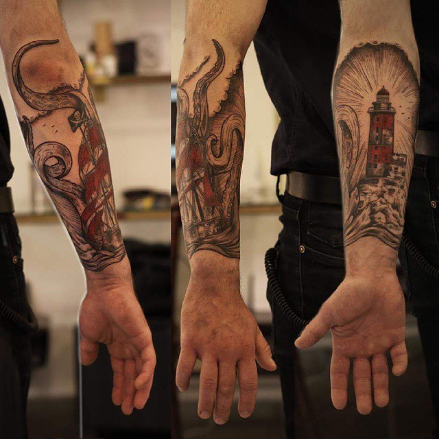 half sleeve tattoos for men designs