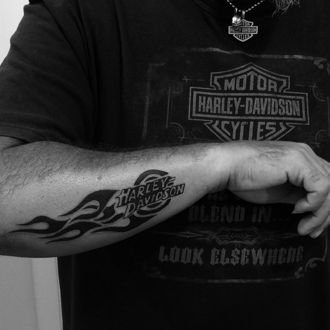 Harley Davidson Tattoo