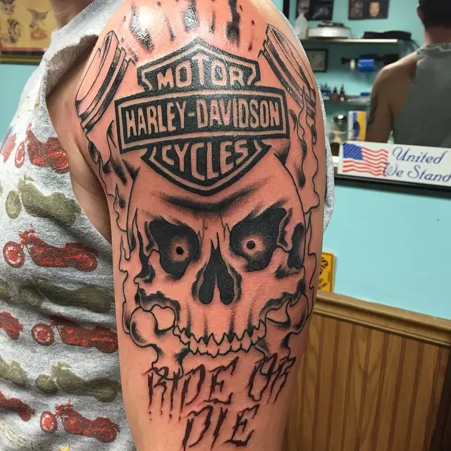 95+ Adventurous Harley Davidson Tattoos