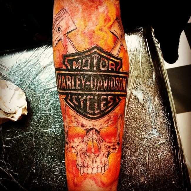 Harley Davidson Tattoo