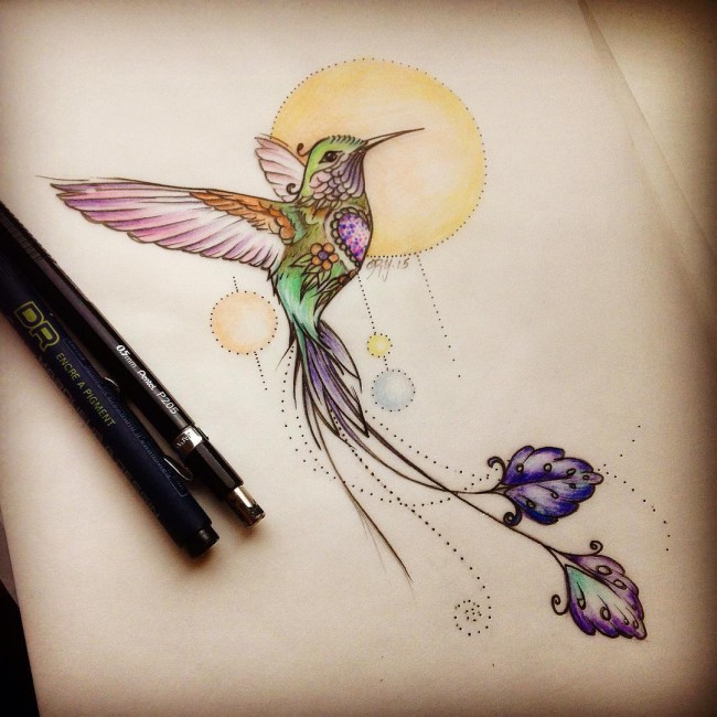 hummingbird tattoos