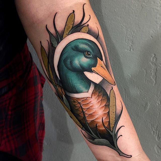 duck hunting tattoo designs