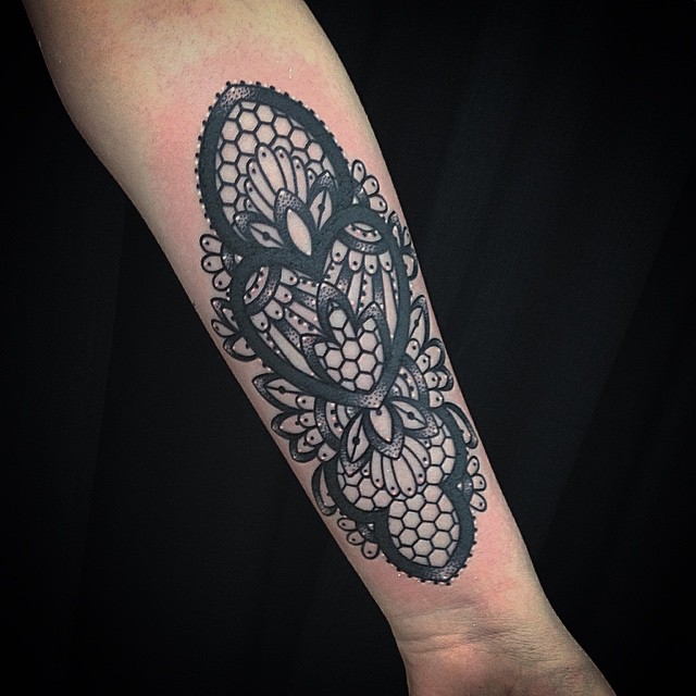 lace tattoo