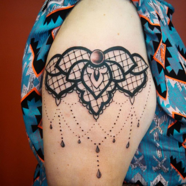 lace tattoo