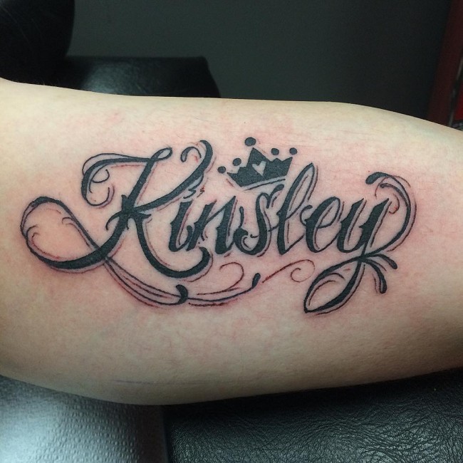 Lettering tattoos