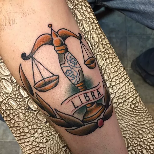 Libra tattoos