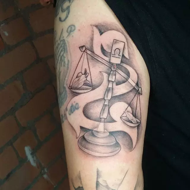 libra tattoo 29