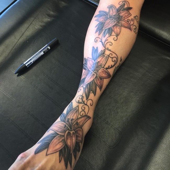 Lily Tattoos