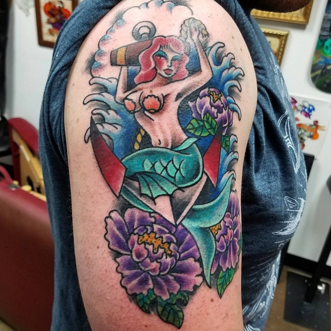 mermaid tattoo (12)