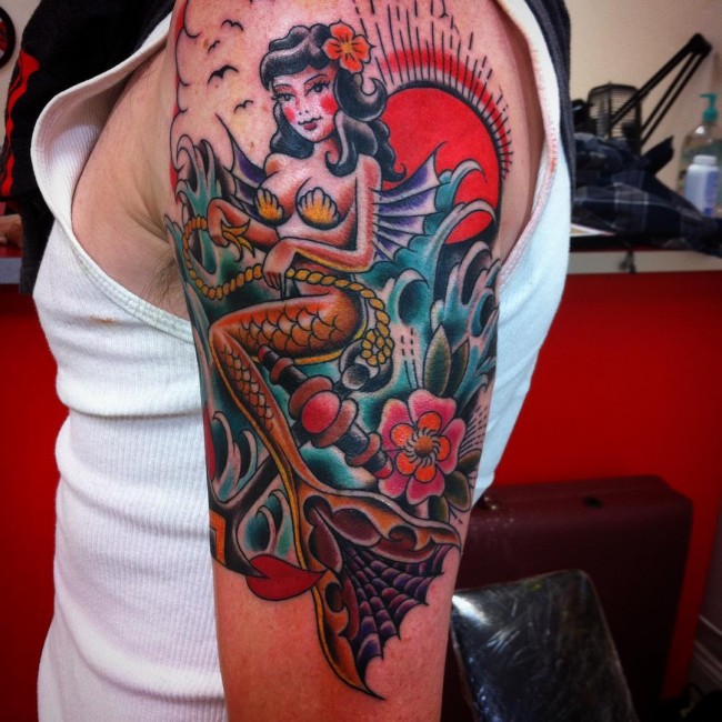 mermaid tattoo (6)