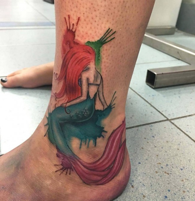 mermaid tattoo (7)