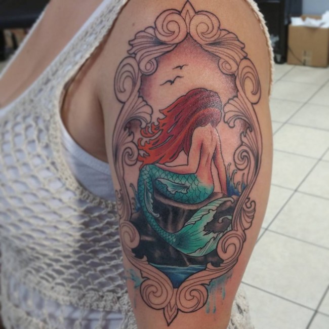 mermaid tattoo (9)