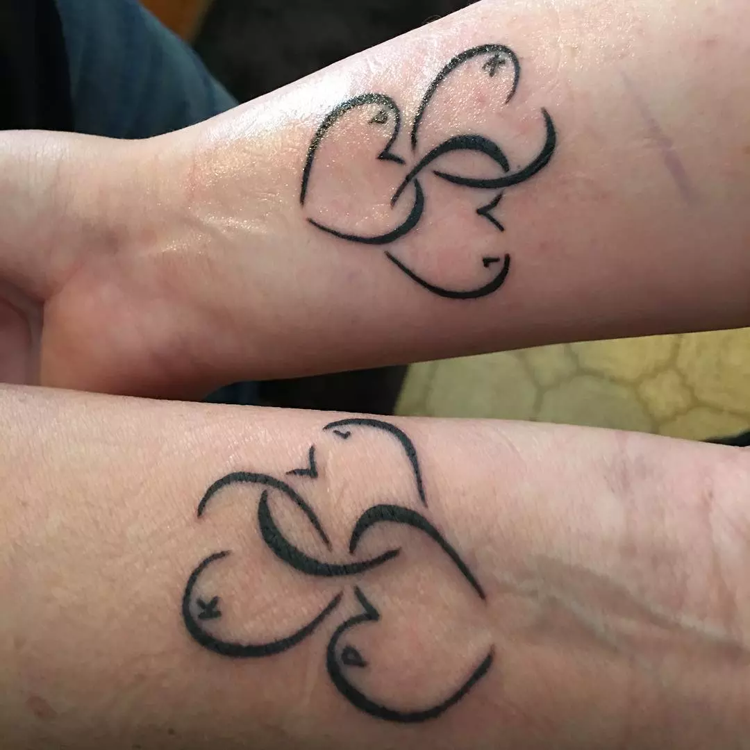 90+ Sweet Matching Mother Daughter Tattoo - Designs & Meanings (2019)