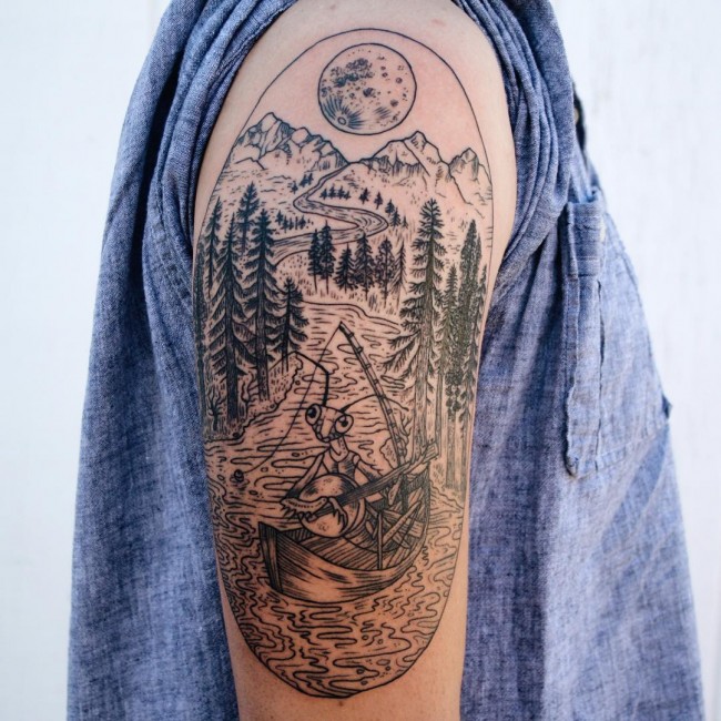 nature tattoo