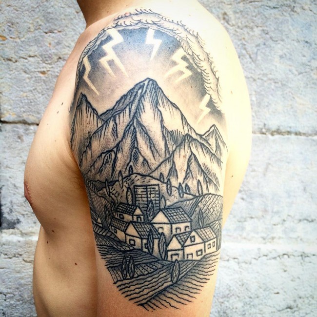 nature tattoo