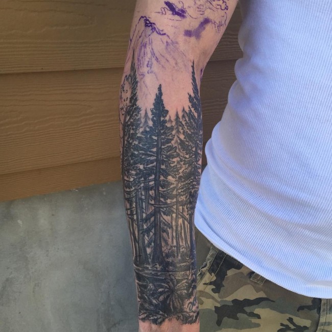 nature tattoo