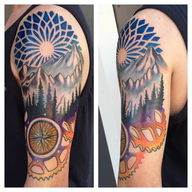 nature tattoo