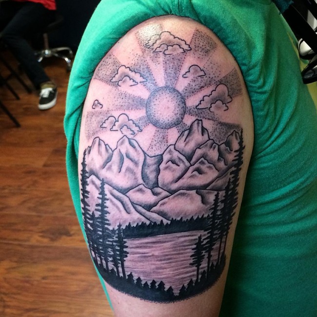 nature tattoo