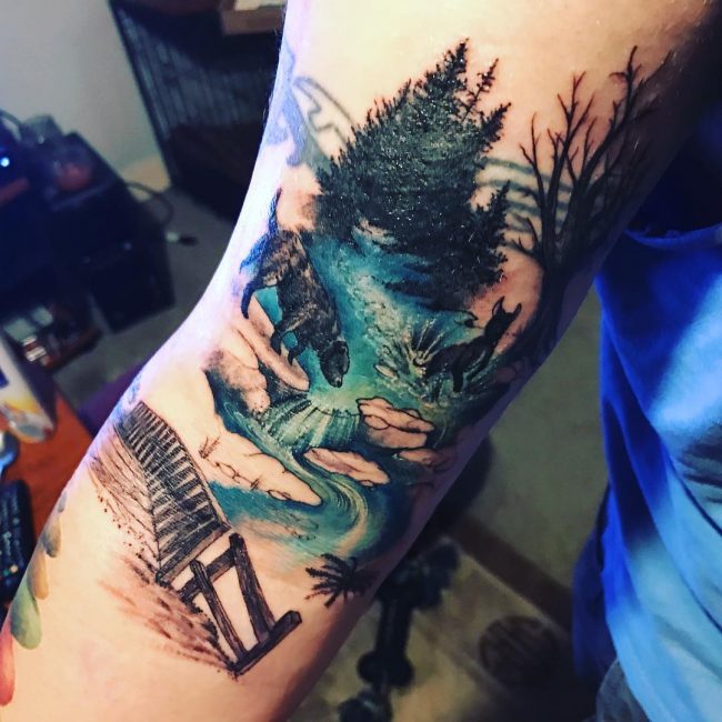 nature tattoo