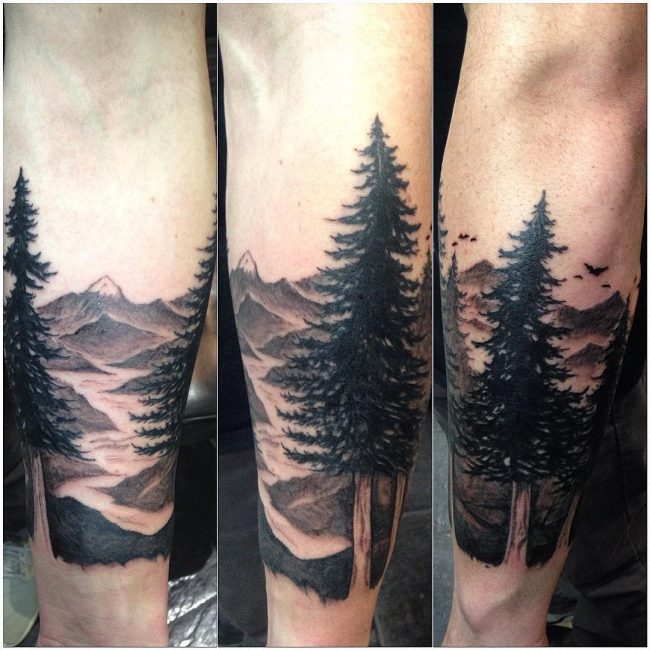 nature tattoo