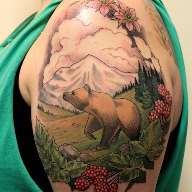 nature tattoo