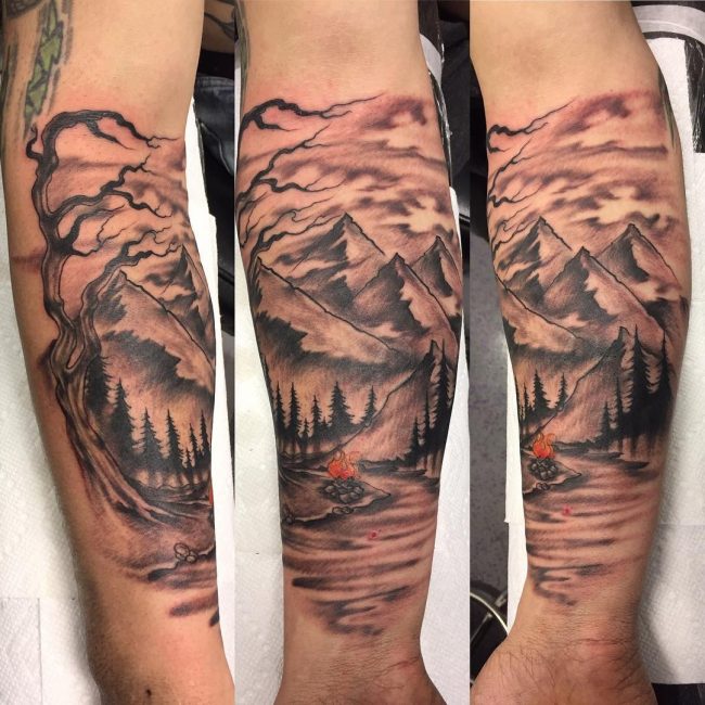 nature tattoo