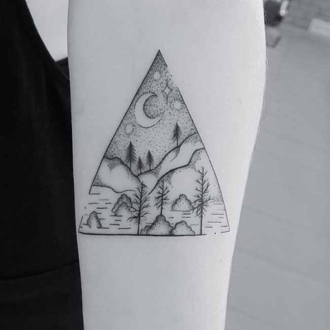 nature tattoo