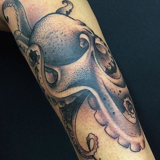120+ Best Marine Octopus Tattoos - Designs & Meanings (2019)
