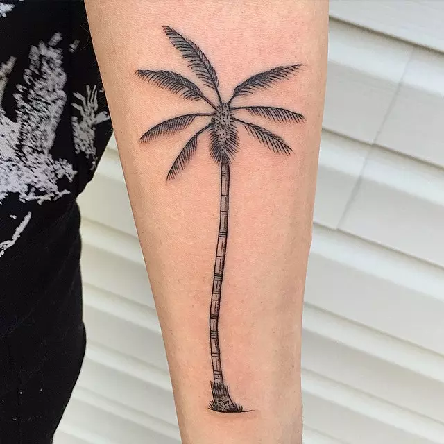 Palm tree tattoo Zeke Yip 3  KickAss Things