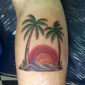 120+ Best Palm Tree Tattoo Designs and Meaning - [Ideas of 2019]