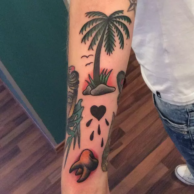 13 Palm Tree Tattoos That Will Inspire You