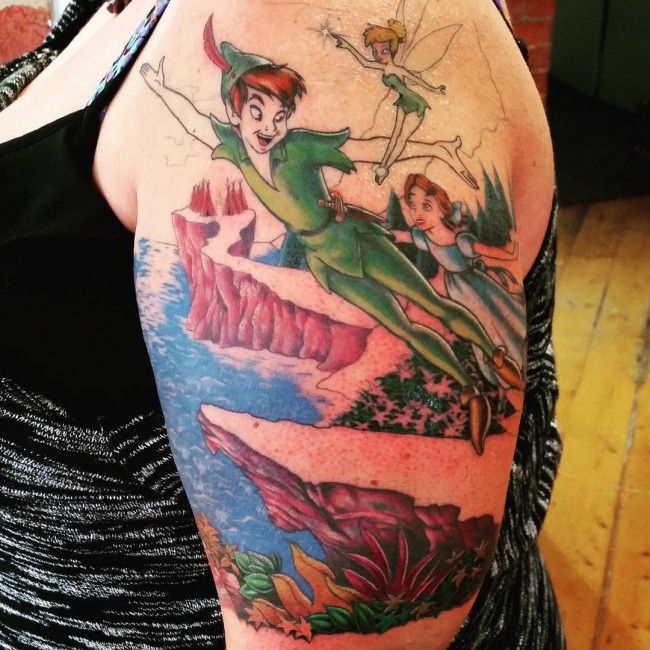 Peter Pan Tattoos 