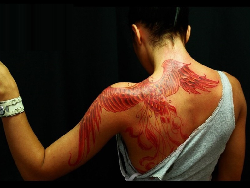 Phoenix Tattoo Meanings in Different Cultures - wide 1