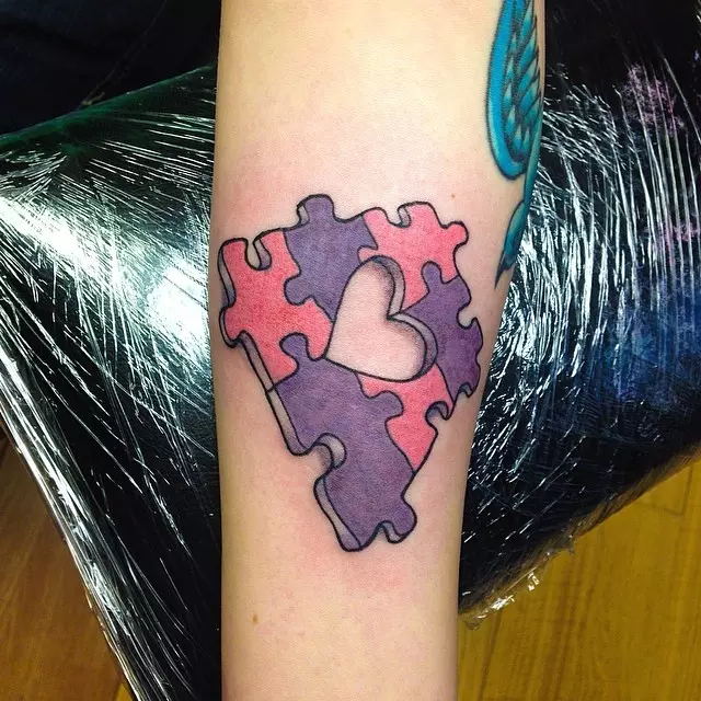 puzzle piece tattoos