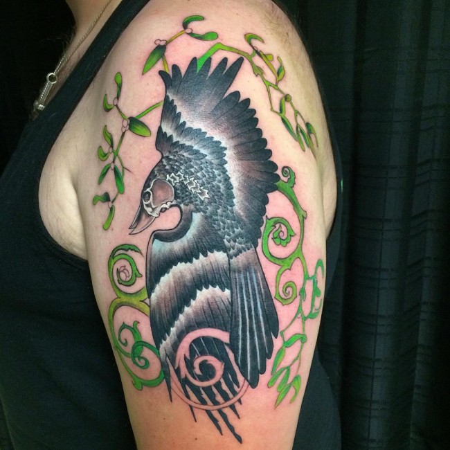 Raven tattoo