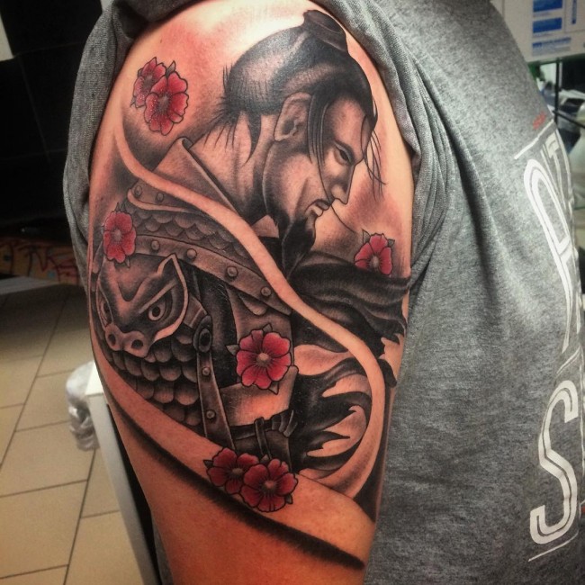 samurai tattoos