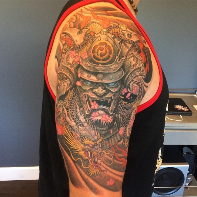 samurai tattoos