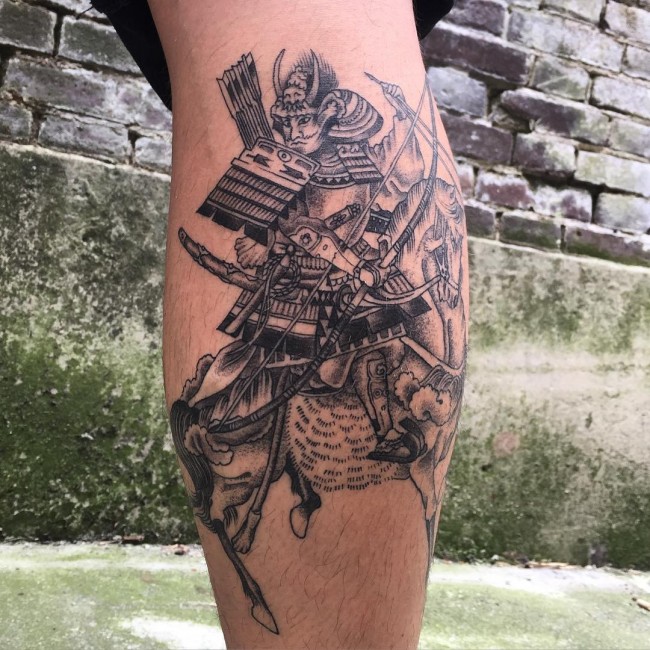 samurai tattoos