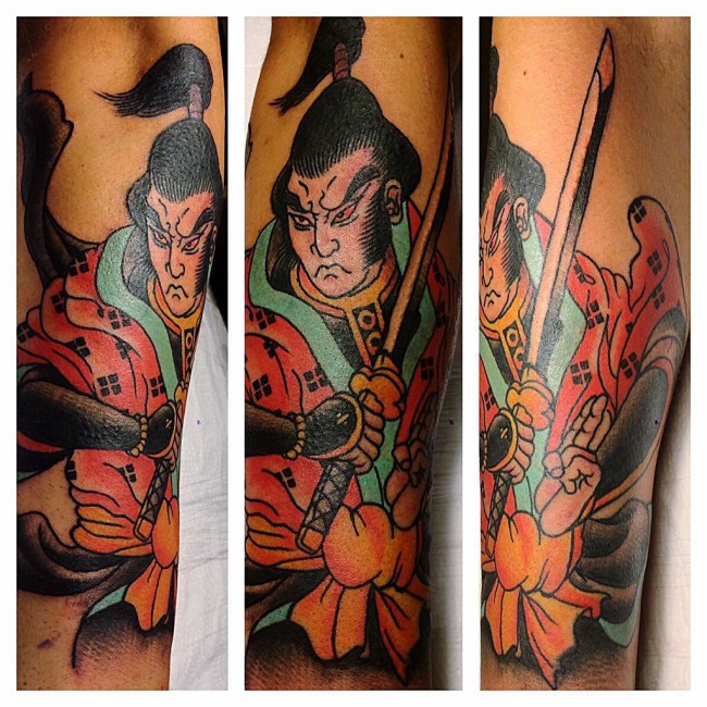 samurai tattoos