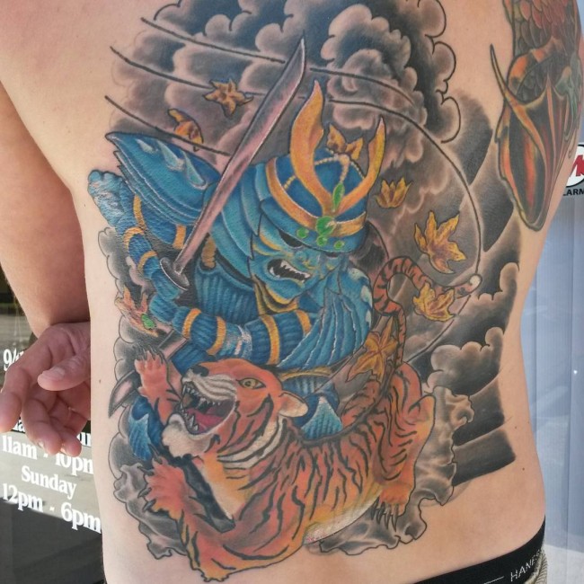 samurai tattoos