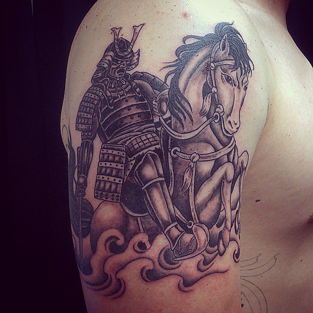 Samurai tattoo by Felipe Rodrigues  Post 25978