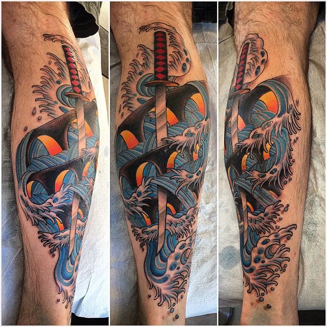 Skeleton Samurai done at Skull Tattoos in Bad Vilbel, Germany : r/tattoos