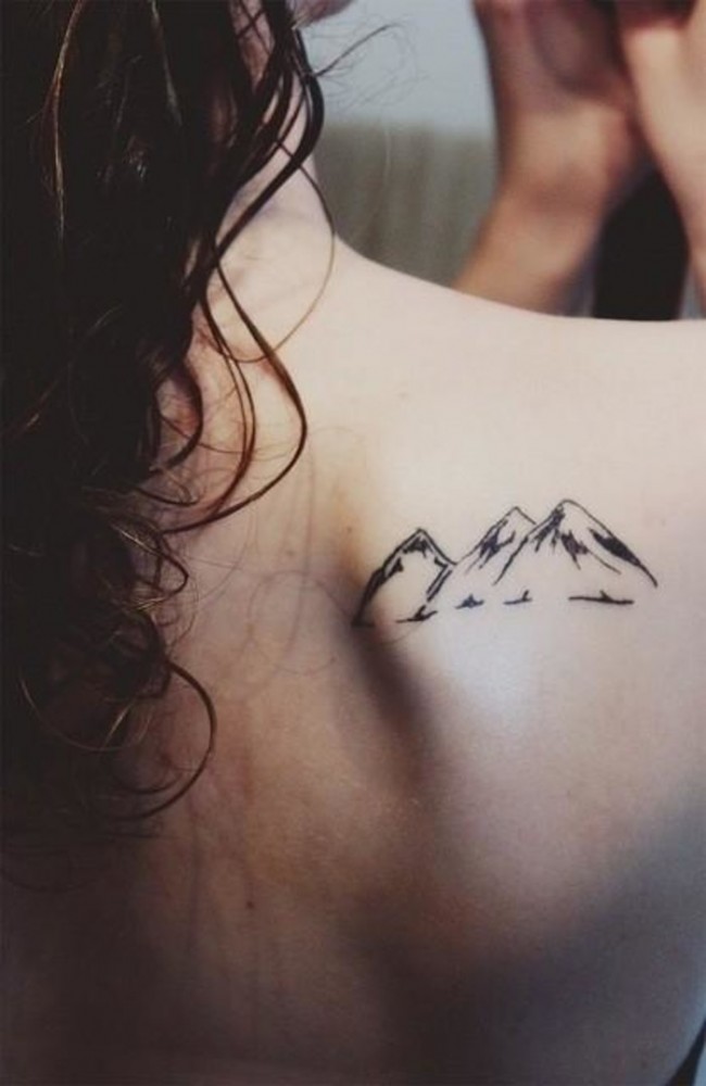 Shoulder Blade Tattoo