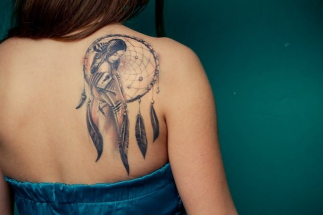 Shoulder Blade Tattoo