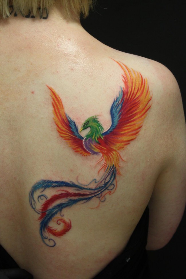 Shoulder Blade Tattoo