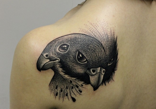 Shoulder Blade Tattoo