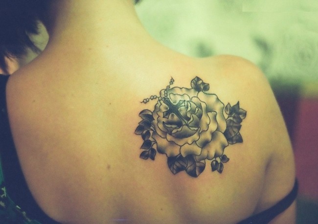 Shoulder Blade Tattoo