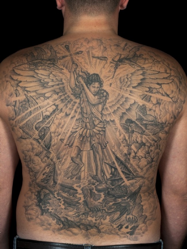 St. Michael tattoos